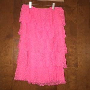 Victoria Secret bathing suit coverup strapless
